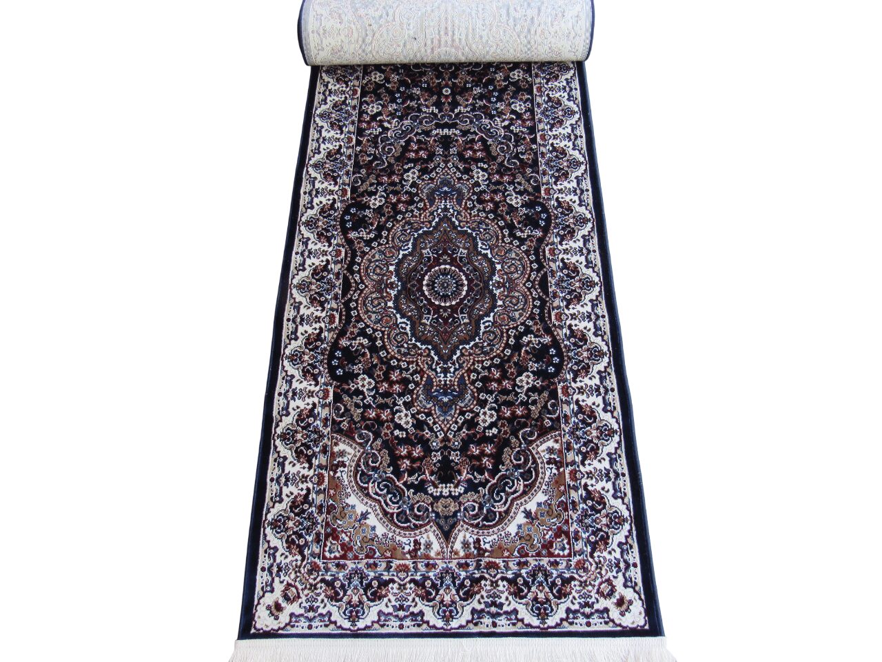 Persian Runner - Blue - Red 4m Blue Persian Runner