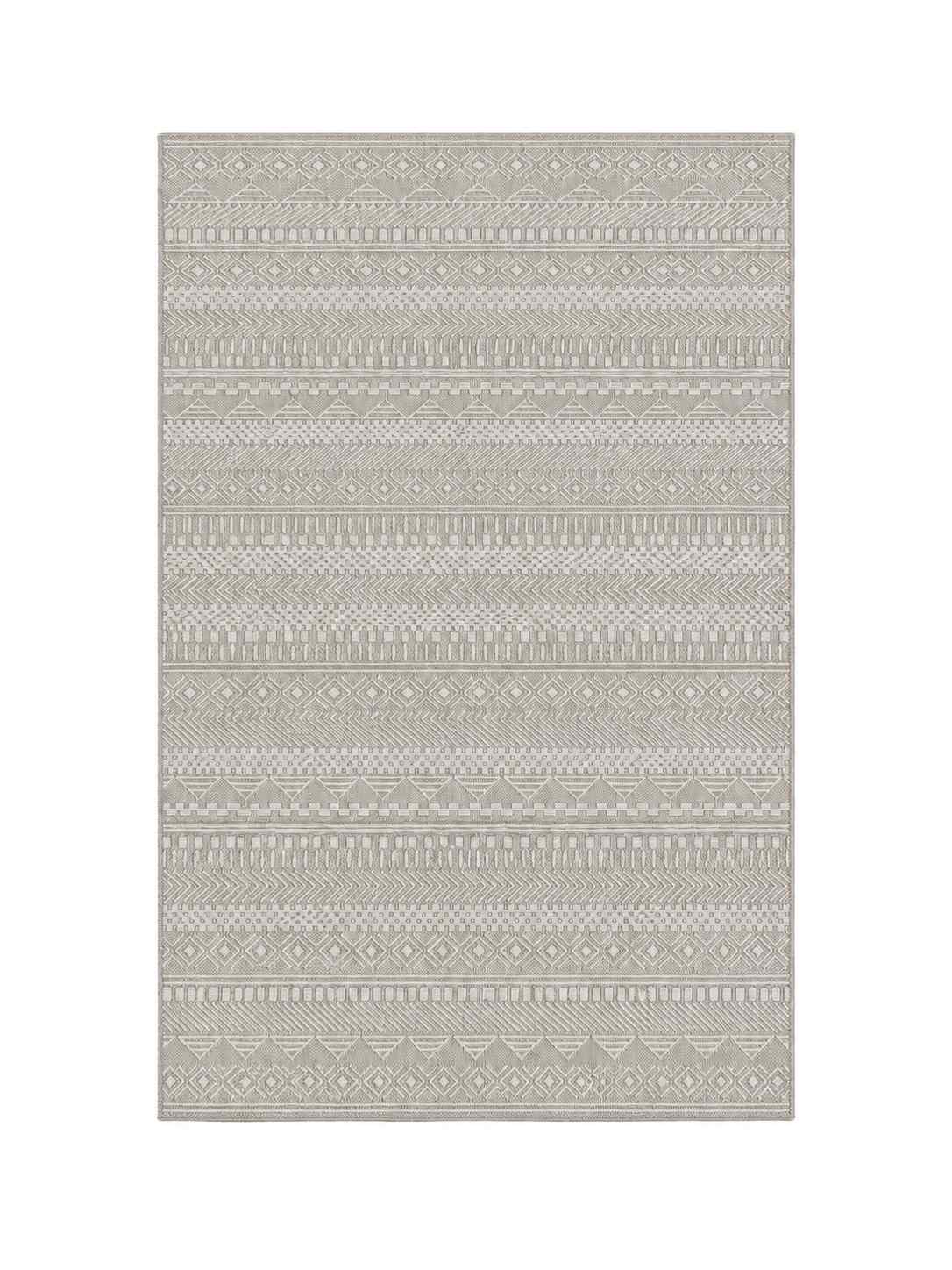 Bohemian Styled Beige Rug Bohemian Inspired Rug - Beige - White