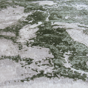 Green Modern carpet