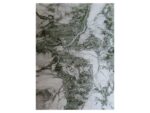 Modern Indoor Abstract Rug – Light Green , White & Beige
