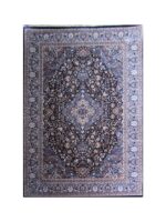 Kashan Persian Blue Rug