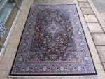 Persian Inspired Kashan Rug – Navy Blue & Red - Image 2