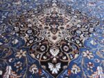 Blue - Beige - Kashan Rug