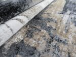 Charcoal Grey - Brown Rug