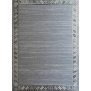 Modern Minimalist Rug - Grey - White bedroom rug