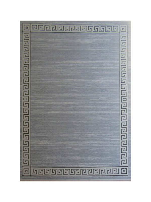 Modern Minimalist Rug - Grey - White bedroom rug