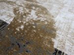 Rust Brown and Beige Rug