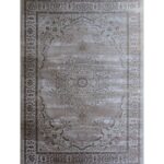Vintage Beige and Brown Rug