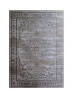 Vintage Beige and Brown Rug