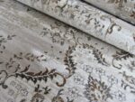 Vintage Soft Medallion Rug – Brown & Beige - Image 3