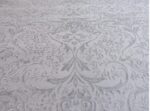 Modern Soft Petal Rug – Soft Grey & Light Grey Motifs - Image 3