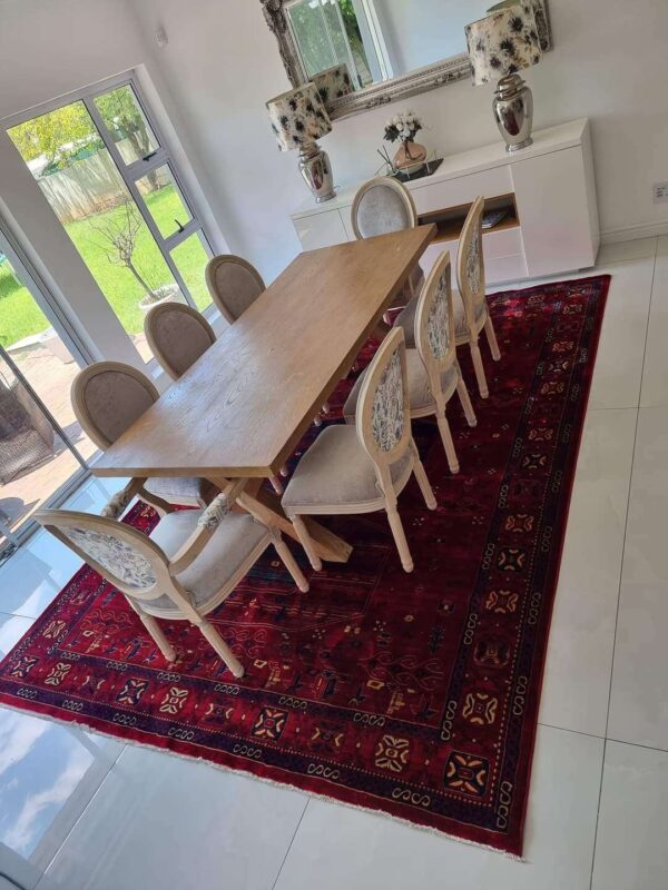 Red Oriental Turkish Rug