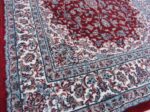 Persian Inspired Ishfahan 6m Medallion Passage Runner – Red , Blue & White - Image 6
