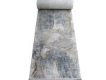 5m Modern Passage runner - Grey - Brown