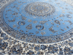 Blue Round Persian Rug