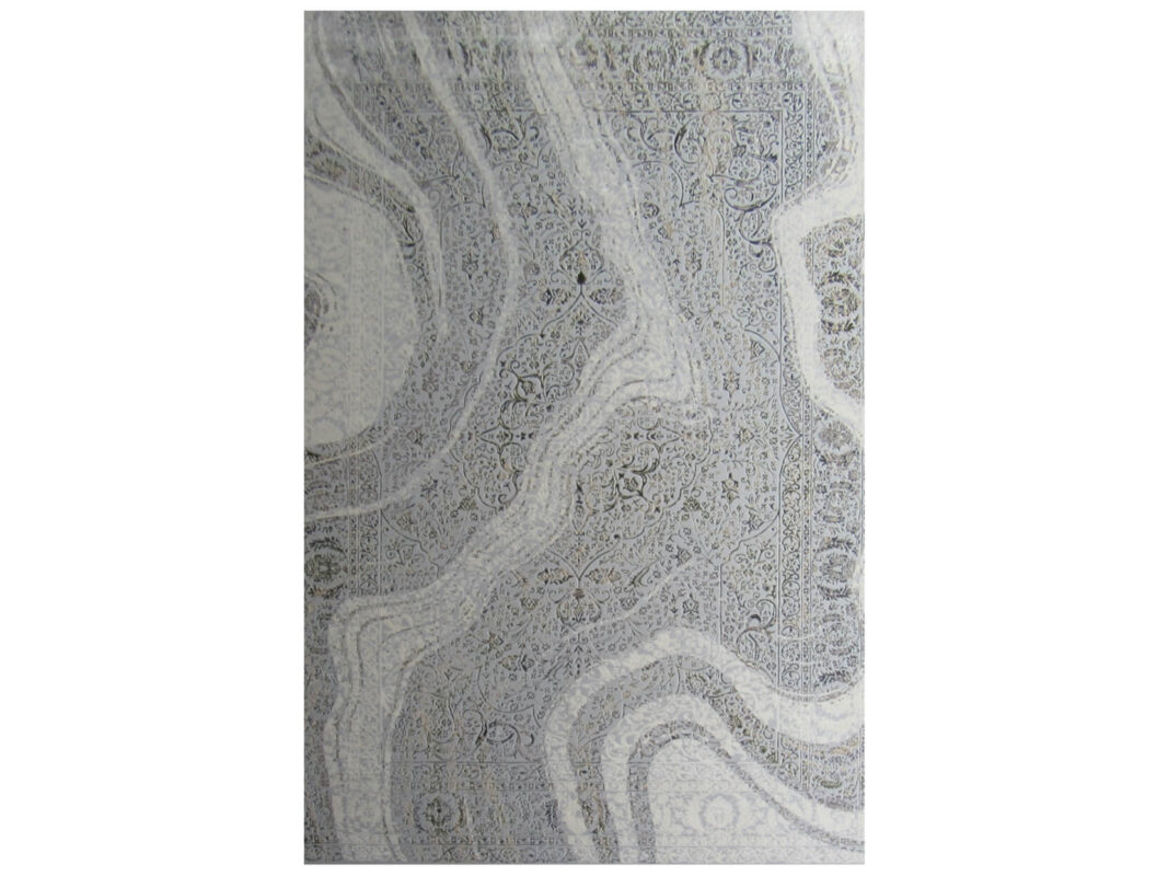 silver grey modern rug