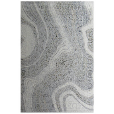 silver grey modern rug