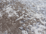 Modern Brown Grey Mottled Rug