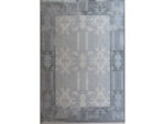 Mono Grey White Modern Rug