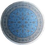 Persian Round Blue Rug