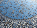 Classic design persian round rug
