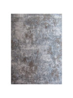 Rustic Brown Grey Area Carpet - 240 x 340cm
