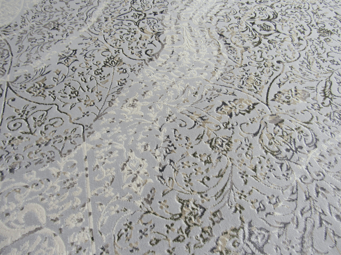 Modern Light Grey area rug