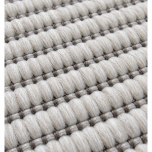Close-up of Luna rug weave texture