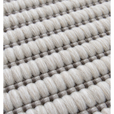 Close-up of Luna rug weave texture