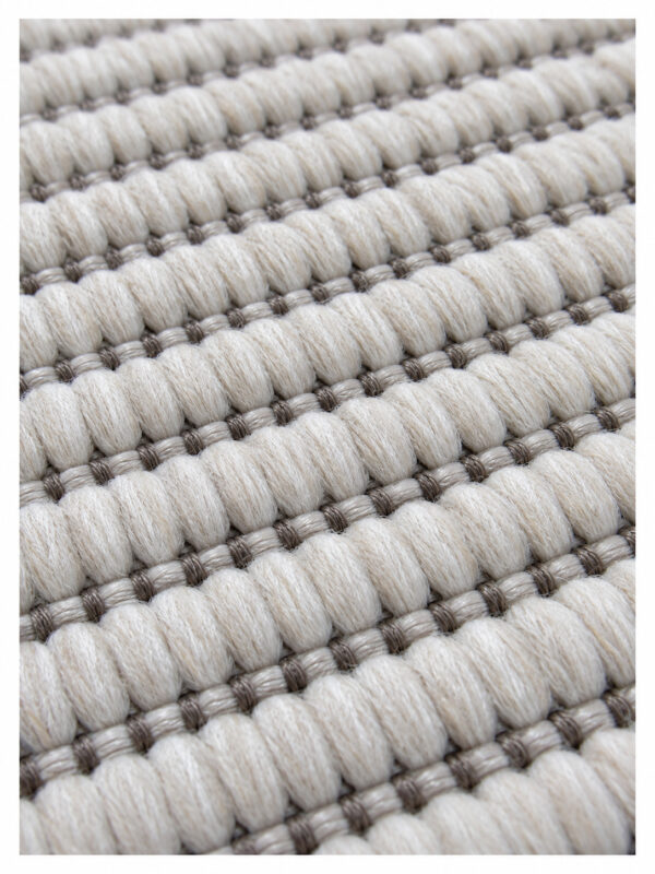 Close-up of Luna rug weave texture