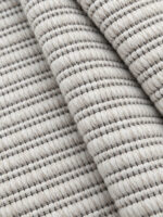 Luna rug rolled up showing texture