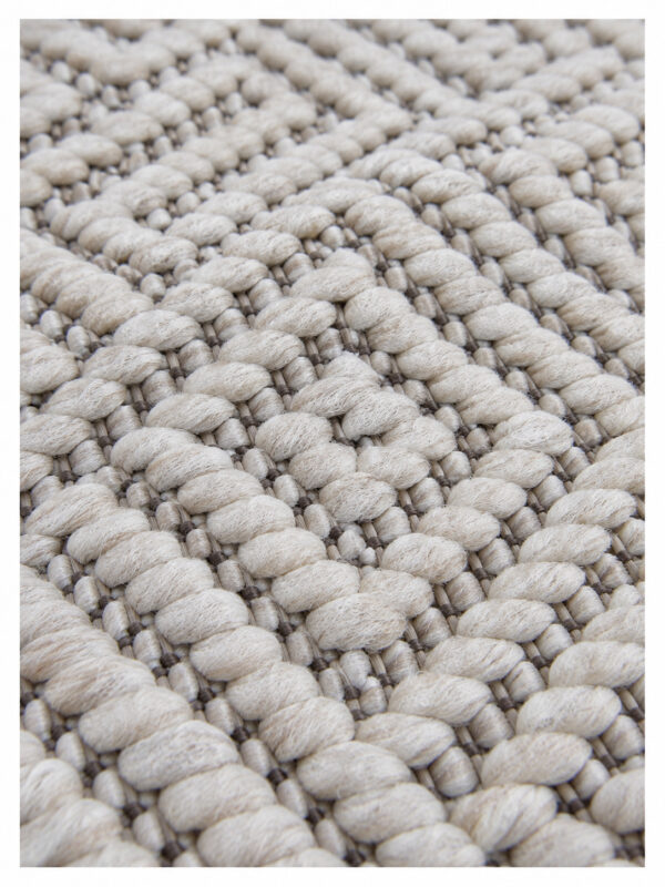 Close-up of Venus rug weave texture