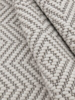 Venus rug rolled up showing texture