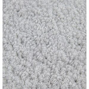 Close-up of Natural Flair Pampas Grey wool rug texture