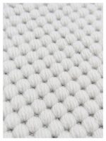 Close-up of Wool Fleece White wool rug texture