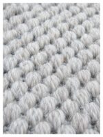 Close-up of Wool Twill wool rug texture