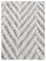 Close-up of Wool Weave Herringbone wool rug texture