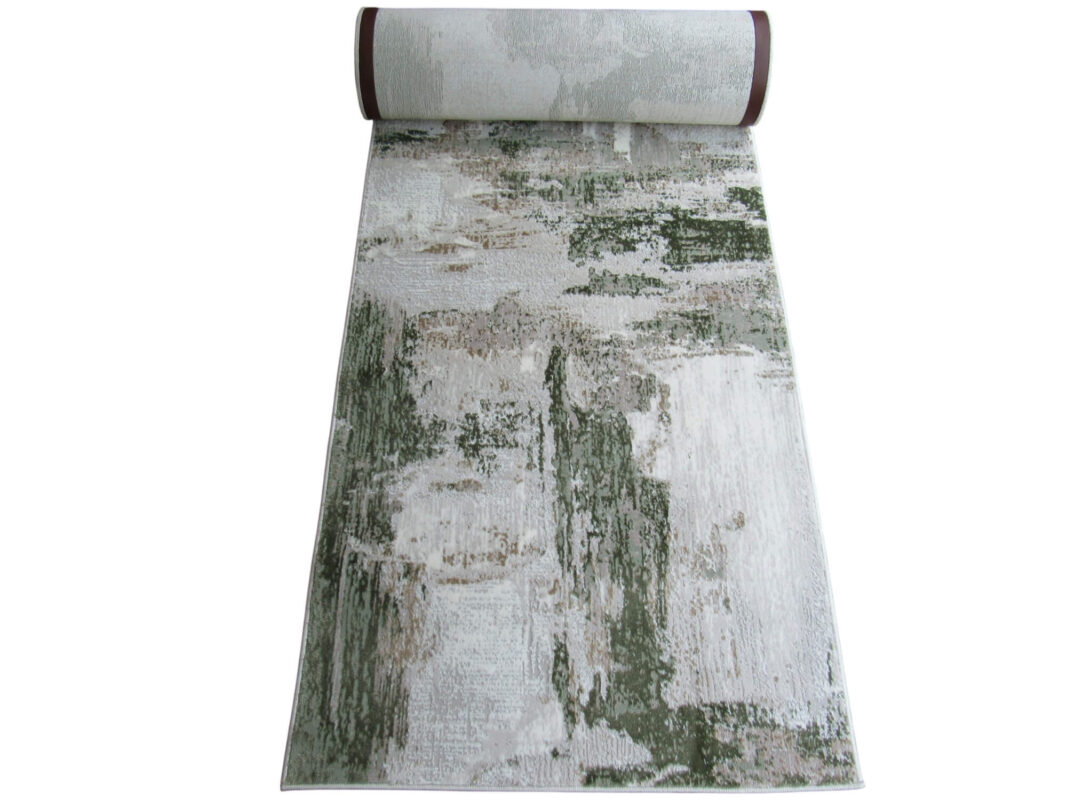 5m Green & Beige Runner