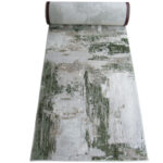 5m Green & Beige Runner
