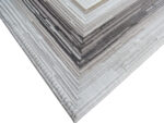 Modern Elegance Abstract - 5m Runner –  Brown & White - Image 6