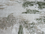 Green Beige White runner