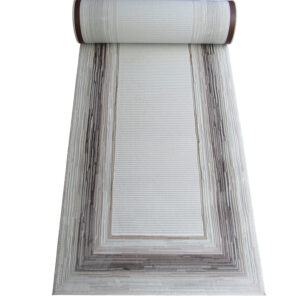 Modern 5m Soft runner - Brown - White