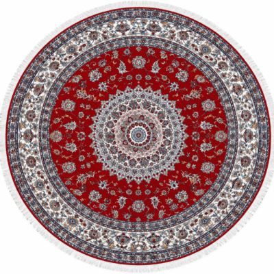 Persian Red Round rug