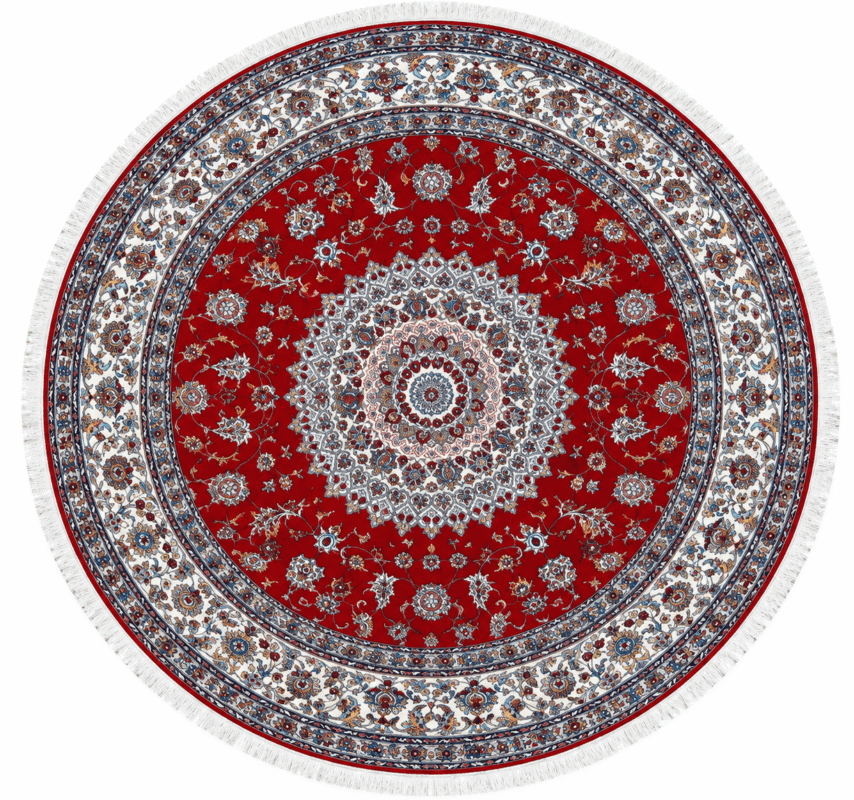 Persian Red Round rug