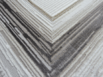 Modern Elegance Abstract - 5m Runner –  Brown & White - Image 3